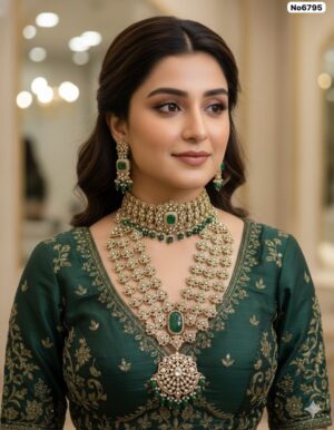 AD-Choker-and-Long-Necklaces-Dark-Green