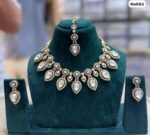 AD-Short-Necklace-with-Earrings-and-Tika-White