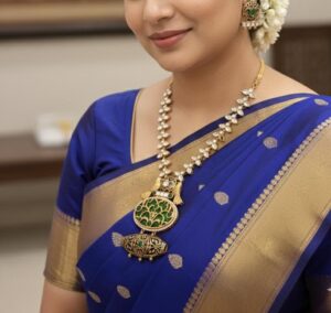 Kundan-Long-Dark-Green