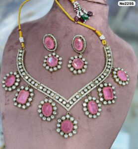 AD-Choker-with-Earrings-Baby-Pink