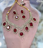 AD-Choker-with-Earrings-Maroon