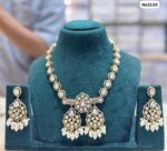 Austrian-Stone-Necklace-Set-White