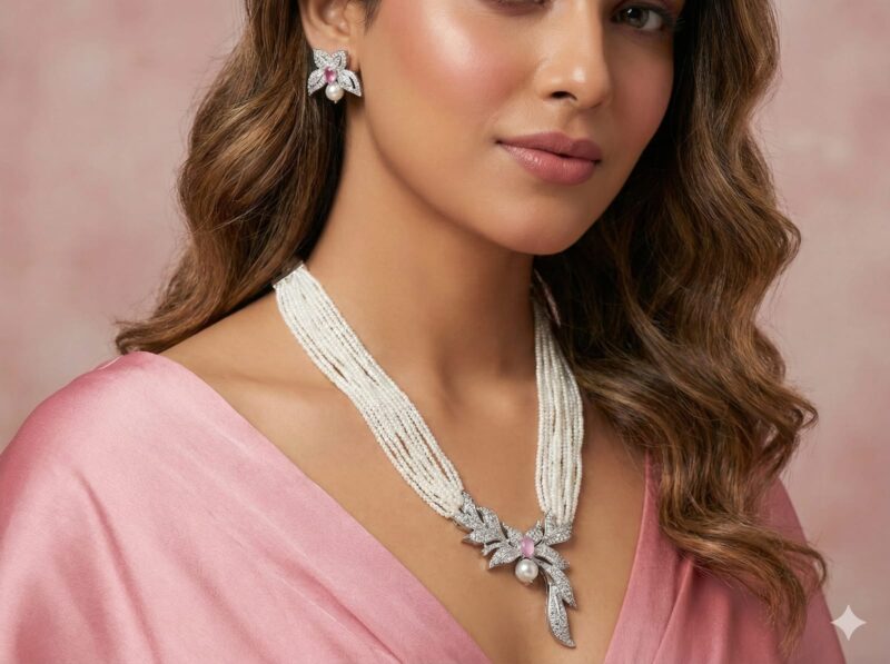 AD-Kundan-Long-Necklace-Set-White